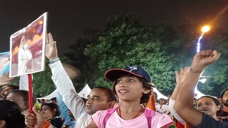 রেড রোডে আমসত্ত্ব নিয়ে হাজির মালদহের ছোট্ট সায়ন্তিকা