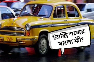 ট্যাক্সি তো ইংরাজি শব্দ, এর বাংলা অর্থ কী! দেখুন চেষ্টা করে ঠিক বলতে পারছেন কিনা