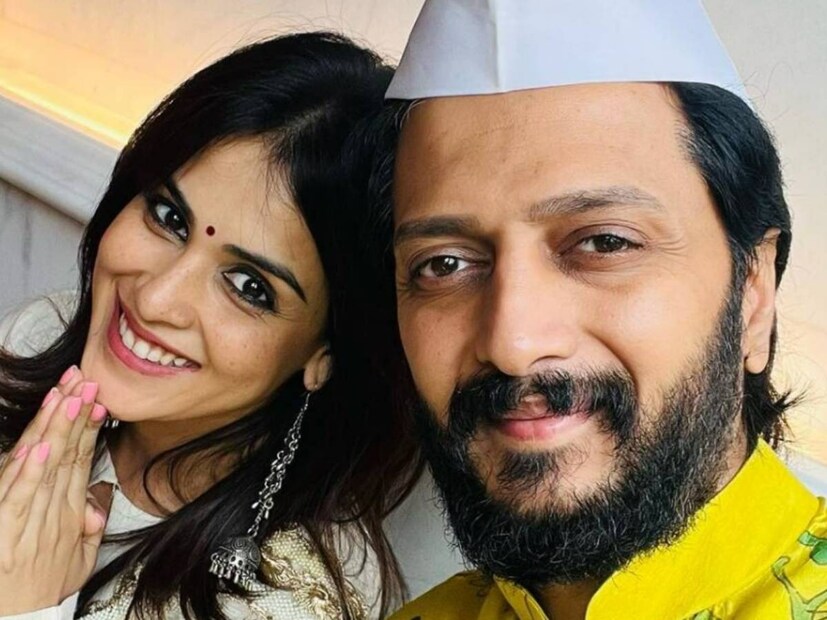 তেরে নাল লভ হো গয়া ছবিতে নজর কেড়েছিল পাওয়ার কাপল রীতেশ জেনেলিয়ার কেমিস্ট্রিও