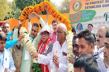 গণবন্টনে 'বাংলা মডেল' চালুর দাবিতে ধরনা যন্তর মন্তরে