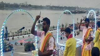 কলকাতায় চূড়ান্ত হল গঙ্গা আরতির সময়