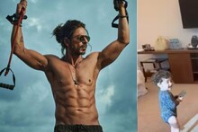 'পাঠান'-এর গানে নাচছে খুদে পাঠান! শাহরুখকে উপহার ইরফান পাঠানের
