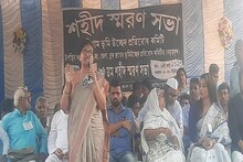 'যাঁদের হাতে মানুষজন শহীদ হয়েছিলেন, তাঁরাই আজ শহীদ বেদীতে মাল্যদান করলেন''