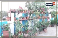 থানায় ছাদ বাগান, অপরাধীদের ধরার ফাঁকে শখ মেটাচ্ছেন ওসি