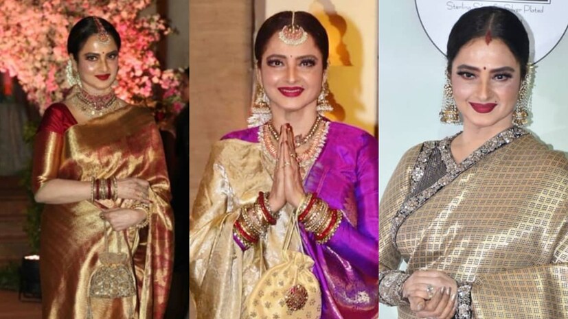 সম্প্রতি একটি অনুষ্ঠানে এই প্রশ্নের উত্তর দিয়েছেন রেখা। তার একটি ভিডিও সোশ্যাল মিডিয়াতে ভাইরাল হয়েছে সেখানে তাকে বলতে শোনা যায় কাঞ্জিভরম শাড়ির প্রতি তার এত টানের আসল কারণ ঠিক কী। রেখা বলেন, বিষয়টি তার একান্তই ব্যক্তিগত তবে গোপনীয় নয়।