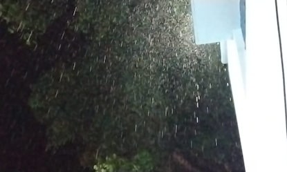 মুর্শিদাবাদ জেলাতে রবিবার রাতভর বৃষ্টিপাত