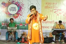 বাগুইআটি নৃত্যাঙ্গনের আয়োজনে বসন্ত উৎসব শান্তিনিকেতনে