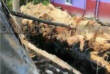 ভগবানপুরের তৃণমূল পার্টি অফিসে আগুন! অভিযোগ বিজেপির বিরুদ্ধে