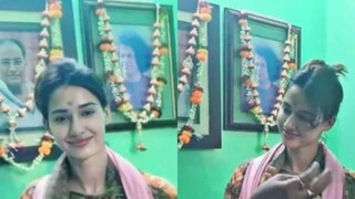 ক্রপ টপের উপর শাল জড়িয়েও শেষরক্ষা হল না, স্বল্প পোশাকে দিশাকে দেখে নিন্দার ঝড় নেটদুনিয়ায়
