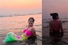 এ কী কান্ড! মনোকিনি পড়ে জলকেলিতে ব্যস্ত মধুমিতা,হাসপাতাল থেকেই কি গেলেন সমুদ্রে