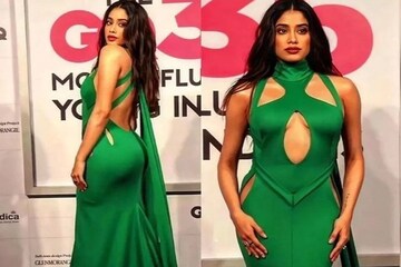 শরীর আঁকড়ে থাকা পোশাকে নজরকাড়া শ্রীদেবী-কন্যা জাহ্নবী, ছবি ভাইরাল নেটপাড়ায়