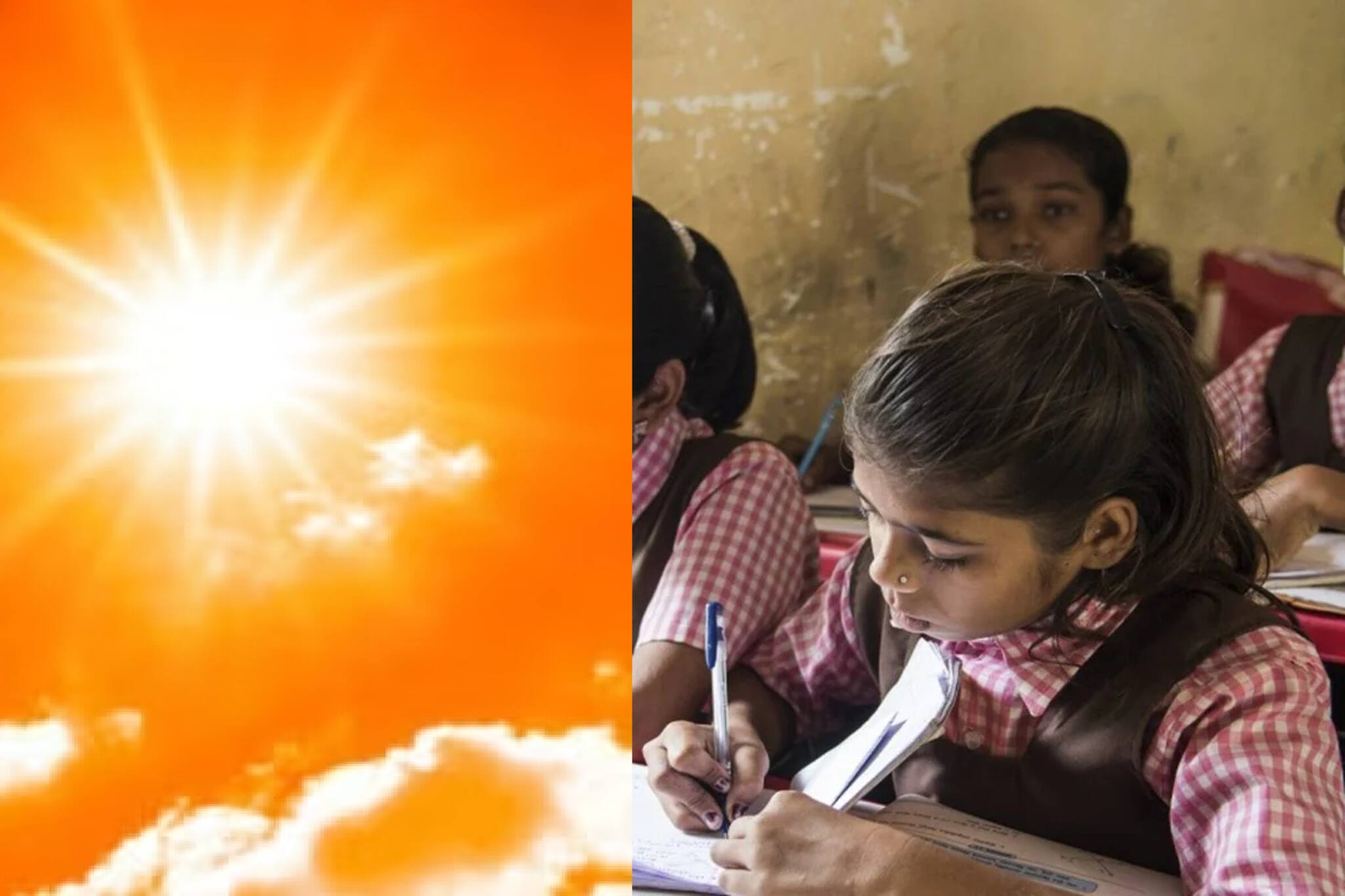 রোদে তাতছে শরীর, সঙ্গে গরম হাওয়ার হল্কা! তাপপ্রবাহের জেরে স্কুলের রুটিনে বদল