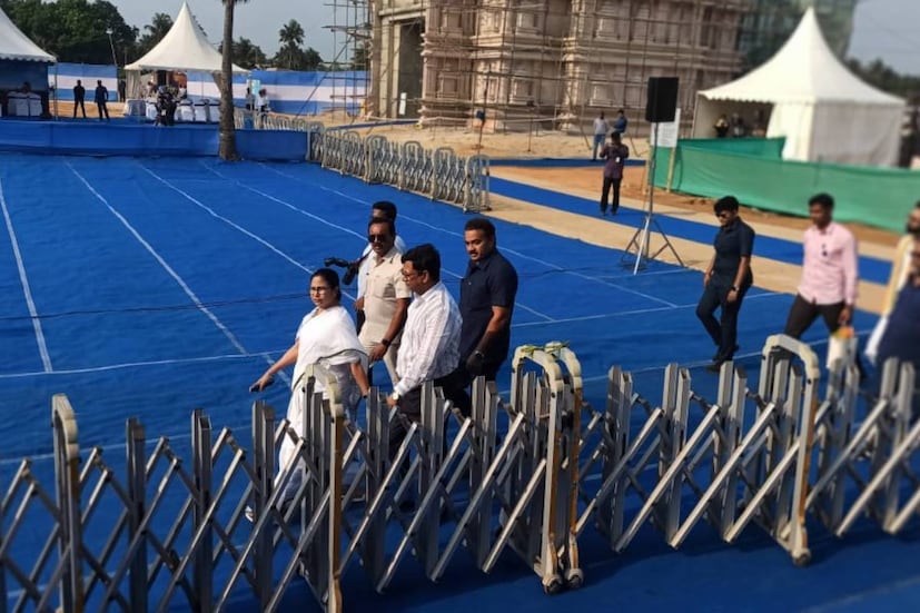 নির্মীয়মাণ মন্দির পরিদর্শন করার সময় সংবাদমাধ্যমের প্রতিনিধিদের মুখ্যমন্ত্রী বলেন ‘‘আমাকে নবীন পট্টনায়কের তরফে যে রথ উপহার দেওয়া হয়েছিল, সেটা আমি দিলাম এখানে। এখানে মার্বেলের মূর্তি হবে। আর ধ্বজাও উঠবে এখানে। ঝড়ে মন্দিরের কোনও ক্ষতি হবে না।’’