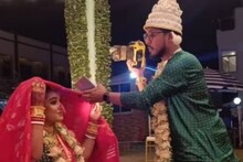 ধুতি পাঞ্জাবি টোপর মালা সামলে বর নিজেই ছবি তুললেন কনের! বিয়েবাড়ির ভাইরাল ভিডিও