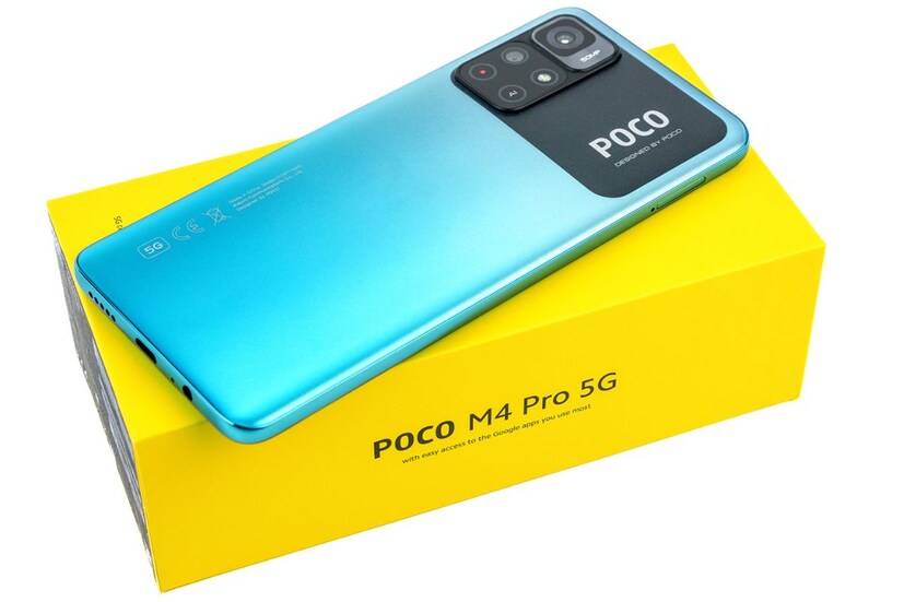 Poco M4 Pro 5G -  এই ফোনে একটি ৬.৬ ইঞ্চির IPS LCD ডিসপ্লে রয়েছে এবং এই ফোন Octa Core MediaTek Dimensity ৮১০ 5G (৬ nm) প্রসেসরে চলে। এটি ৪GB - ৬৪GB, ৪GB - ১২৮GB, ৬ GB - ১২৮GB এবং ৮ GB - ১২৮GB স্টোরেজ বিকল্পে উপলব্ধ।