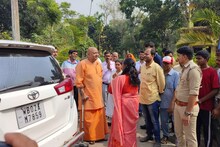 সারগাছি রামকৃষ্ণ মিশন পরিদর্শনে কেন্দ্রীয় গ্রামোন্নয়ন মন্ত্রী সাধ্বী নিরঞ্জন