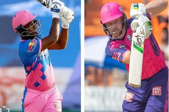 বাটলার এবং সঞ্জুর ব্যাটে বড় রান তুলল রাজস্থান