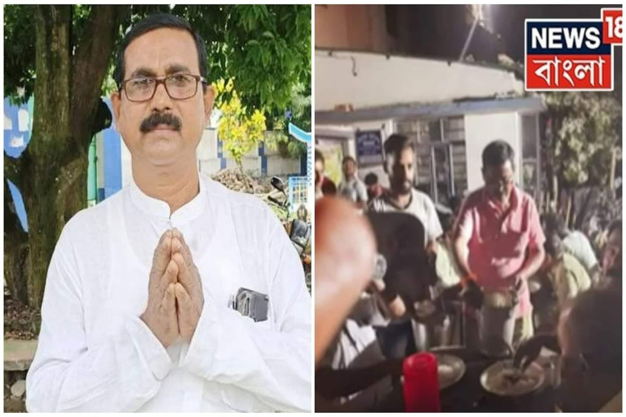 সিবিআই বিদায় নিতেই অন্য রূপ...! তাপস সাহার বাড়িতে তুমুল খাওয়াদাওয়া! দেখুন কাণ্ড