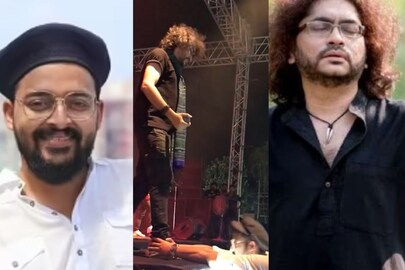 রূপমের ‘অপদার্থ’ ভক্ত! কনসার্টে গায়কের পা জড়িয়ে ধরলেন সৌরভ, বাঁধ ভাঙল আবেগ
