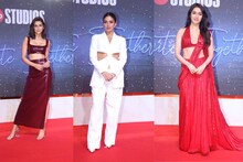 জিও স্টুডিওর অনুষ্ঠানের রেড কার্পেটে নানা রূপে তাক লাগিয়েছেন বলি সুন্দরীরা