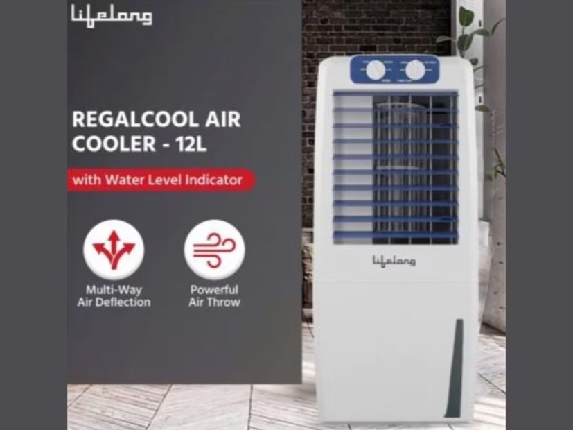 Lifelong 12 Litre Cooler একটি কমপ্যাক্ট পার্সোনাল কুলার। ক্রেতারা কোম্পানির ওয়েবসাইট থেকে মাত্র ৩৪৯০ টাকায় এটি কিনতে পারবেন। এটির জলের ট্যাঙ্কের ক্ষমতা ১২ লিটার এবং এতে মাল্টি স্পিড ফ্যান মোড রয়েছে।
