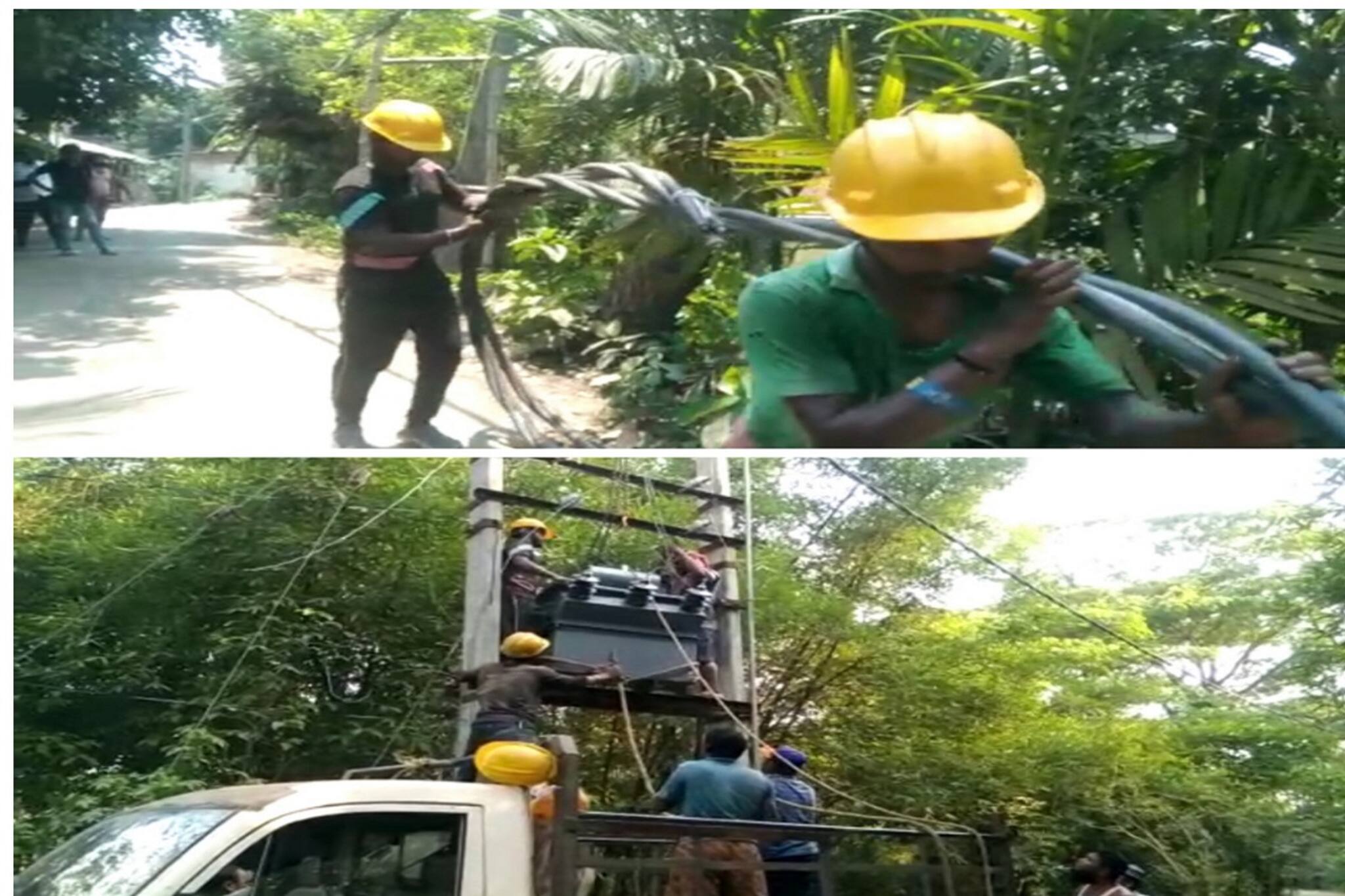 নিউজ ১৮ লোকাল খবর করতেই ঘুরল চাকা, এই গ্রামে আবার বনবন করে ঘুরছে পাখা