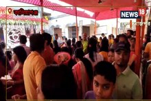 নতুন বছরকে স্বাগত জানাতে ভোর থেকে মা বয়রার মন্দিরে ভিড় ভক্তদের