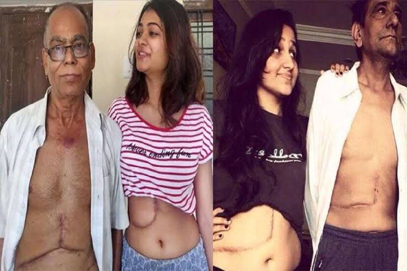 পেটে অপারেশনের গভীর চিহ্নসহ বাবা-মায়ের ছবি এখন সোশ্যাল সাইটে ভাইরাল। ১৯ বছরের রাখী দত্তের কোনও প্রশংসাই এ জন্য যথেষ্ট নয়।