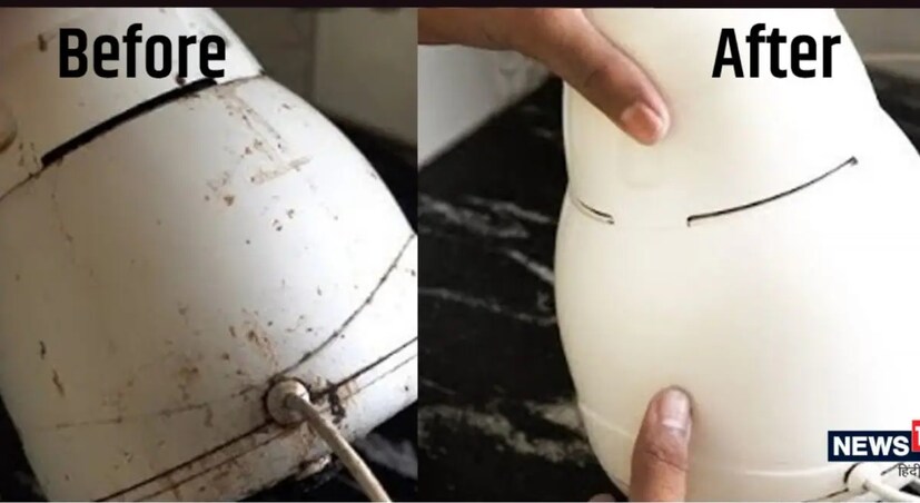 চিন্তা করার কিছু নেই। এথেকে পরিত্রাণ পাওয়াও খুব কঠিন কাজ নয়। এমন কিছু পদ্ধতির রয়েছে, যার সাহায্যে বিনা পরিশ্রমেই মিক্সার আবার আগের মতো ঝকঝক করবে। লাগবে দু’একটি ঘরোয়া উপাদান। দেখে নেওয়া যাক এক নজরে—