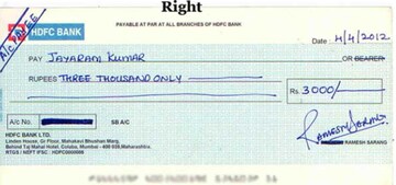 চেক-এর কোণে কেন টানা হয় ২ টো দাগ? কারণ না জেনেই এতদিন করে আসছি এই কাজ!