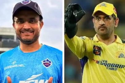 আইপিএলে আজ ধোনি বনাম 
সৌরভ
