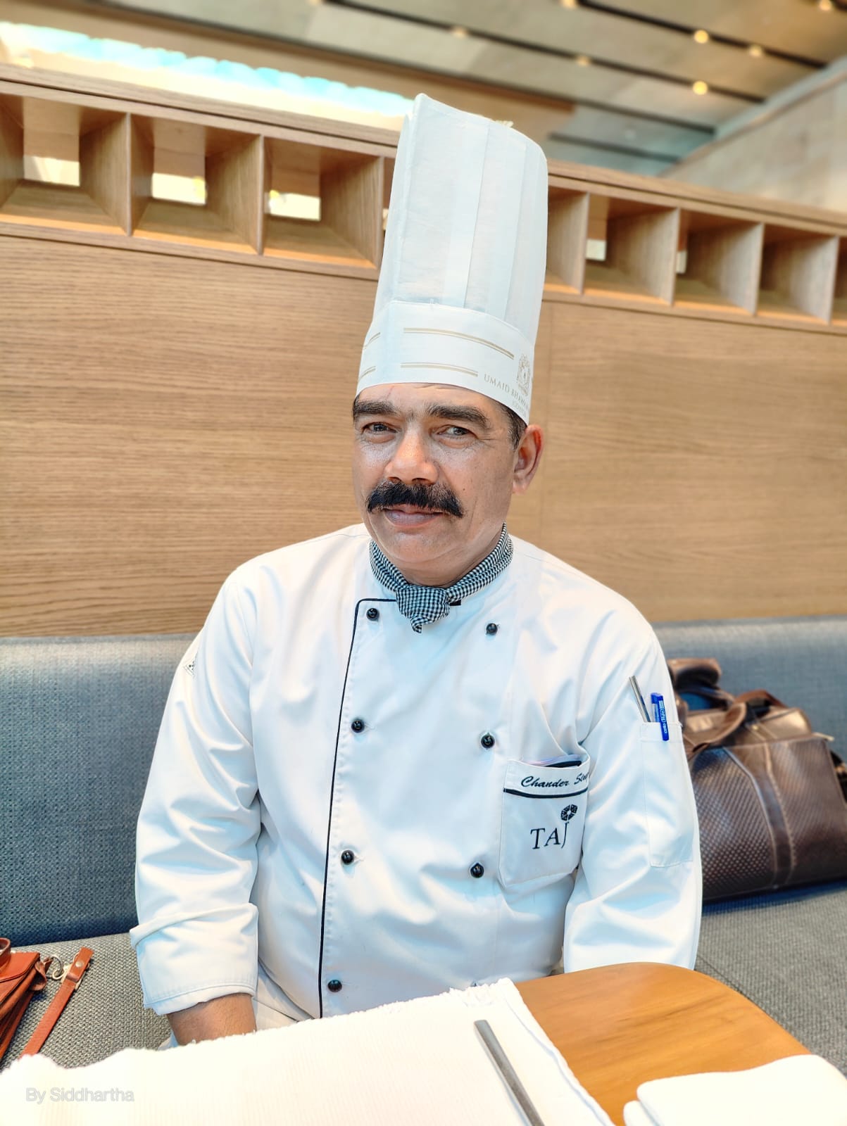 Chef Chander Singh from Umaid Bhawan Palace, Jodhpur