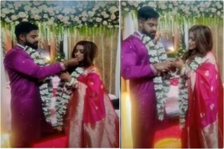 ফুলশয্যাতেও রংমিলান্তি! মালাবদল থেকে মিষ্টিমুখ, সুদীপ্তা-সৌম্যর রোম্যান্টিক ছবি দেখেছেন, না হলেই বড় মিস
