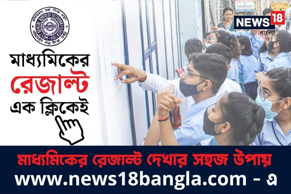 আজ মাধ্যমিকের ফলপ্রকাশ, News18 Bangla-র ওয়েবসাইটে জেনে নিন নিজের রেজাল্ট
