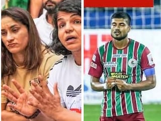কুস্তিগীরদের পাশে মোহনবাগান ক্যাপ্টেন