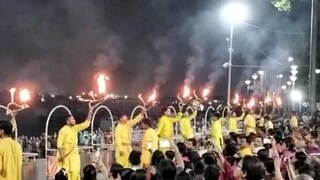 সন্ধ্যাবেলার এই আরতি দর্শনার্থীদের মধ্যে জনপ্রিয় হয়ে উঠেছে