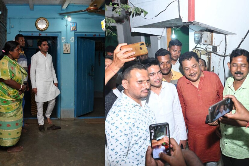 এদিন রাত ১০টা নাগাদ বীরভূমের রামপুরহাটের কুসুম্বায় যান অভিষেক৷ সেখানেই তাঁর মামাবাড়ি৷ সেখানে গিয়ে তিনি দেখা করেন মামাবাড়ির পরিবারের সদস্যদের সঙ্গে৷ কথাও বলেন কিছুক্ষণ৷ 