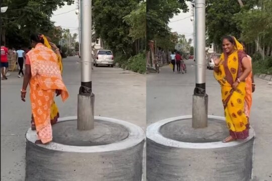 অপটিক্যাল ইলিউশন হলেও খুব অন্যরকমের তো বটেই