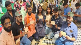 কিছুদিন ধরেই দিল্লিতে ধর্নায় রয়েছেন দেশের কুস্তিগিররা