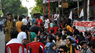 কেন্দ্রীয় শিক্ষানীতির প্রতিবাদে অবস্থান কর্মসূচি এসএফআইয়ের কেন্দ্রীয় শিক্ষানীতির প্রতিবাদে অবস্থান কর্মসূচি এসএফআইয়ের