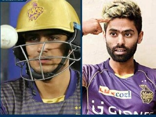 কেকেআর জার্সিতে গিল এবং সূর্য