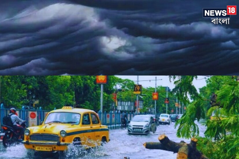 কালবৈশাখীর এই মরশুমের সবথেকে ভয়াল রূপের সাক্ষী থাকল শহর কলকাতা। মাত্র মিনিট তিনেকের ঝড়ে লন্ডভন্ড হয়ে যায় গোটা শহর। আবহাওয়া দফতর ৮৪ কিলোমিটার গতিবেগে ঝড় হয়। তছনছ হয়ে যায় রাজপথ।