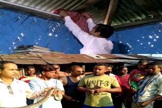 কে ছিল ঘরের চালে