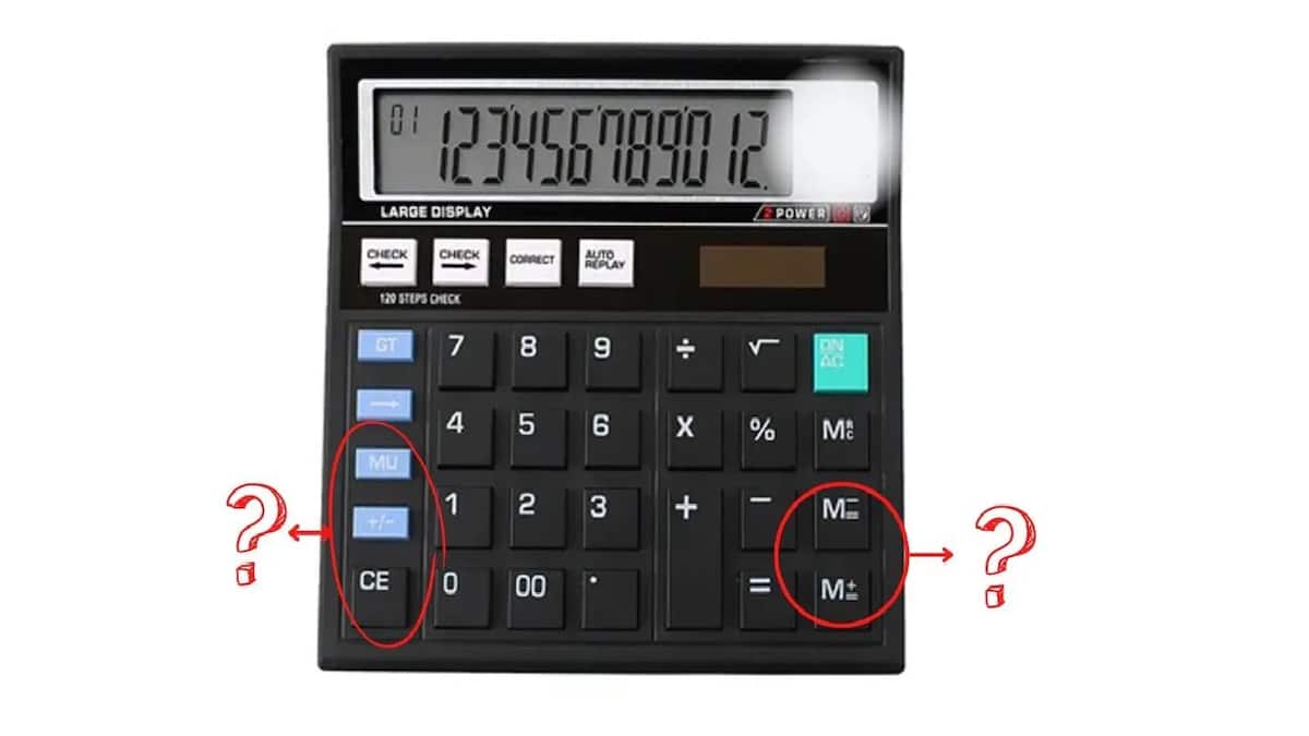 General Knowledgeক্যালকুলেটরে GT, MU এবং MRC বোতামের কাজ কী? জানেন না