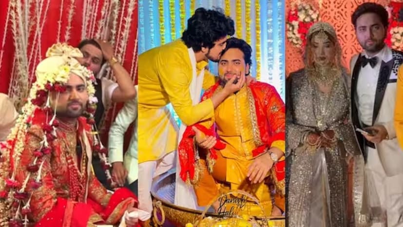  কনে ফারহিনের অবশ্য একটা আলাদা পরিচয়ও রয়েছে। তিনি আসলে জনপ্রিয় গায়ক শাদাব ফরিদির বোন। ‘সুলতান’ ছবির টাইটেল ট্র্যাক গেয়েছেন শাদাব। এছাড়াও ‘গুন্ডে’, ‘দাবাং ২’, ‘নীরজা’, ‘লাল সিং’ চাড্ডার মতো ছবিতেও প্লেব্যাক করেছেন শাদাব। ফলে দানিশ-ফারহিনের জাঁকজমকপূর্ণ বিয়ের আসরে উপস্থিত ছিলেন সোনু নিগমের মতো তারকাও। 