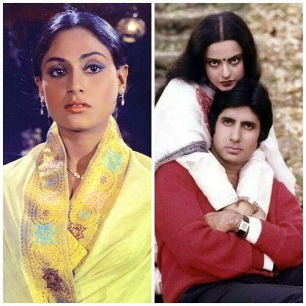 রিল থেকে রিয়েল বারেবারে পেজ থ্রি-র শীর্ষে উঠে এসেছেন এই জুটি।  সত্তরের দশক থেকে আজও তাদের রোম্যান্টিক জুটি দশর্কমনে  হিট। বলিউডের অমর প্রেমের জুটি বলতে গেলেই প্রথমেই উঠে আসে রেখা এবং অমিতাভের নাম। 