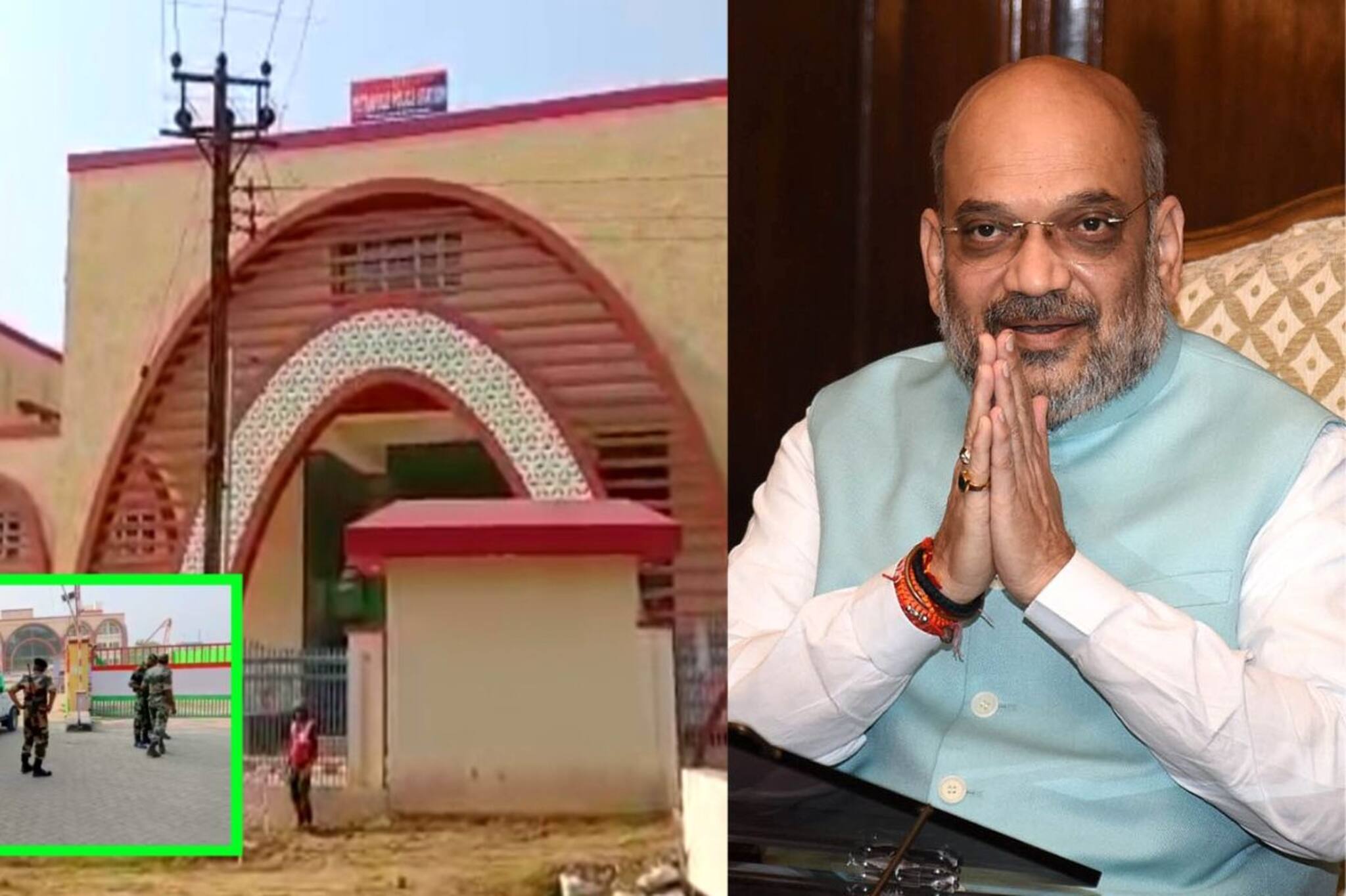 এশিয়ার বৃহত্তম স্থলবন্দর পেট্রাপোল সীমান্ত পরিদর্শনে আসছেন অমিত শাহ