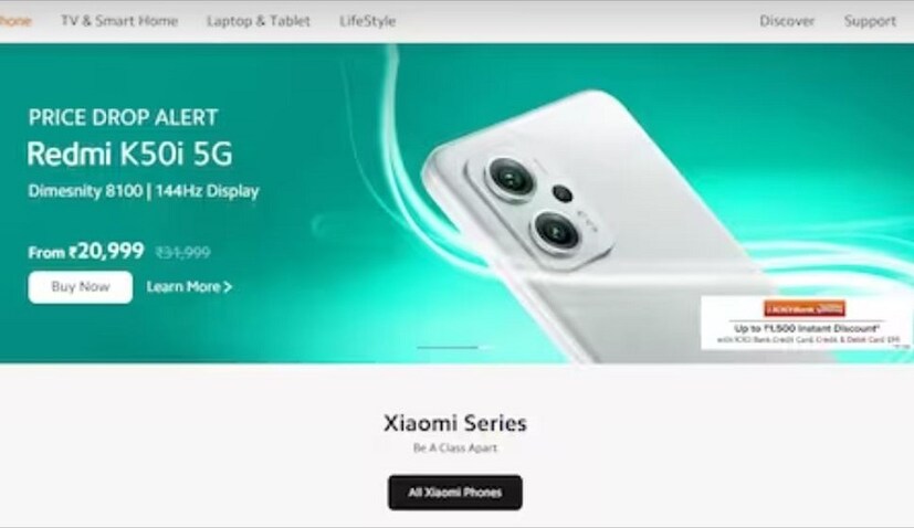 ব্যানারে লেখা রয়েছে যে, ‘Price Drop Alert।' কম দাম ছাড়াও এই ফোনে ১,৫০০ টাকার তাৎক্ষণিক ছাড় পাওয়া যাবে। এর জন্য গ্রাহকদের ICICI ব্যাঙ্কের কার্ড ব্যবহার করতে হবে। এই ফোনের সবচেয়ে বিশেষ বিষয় হল এর ১৪৪Hz ডিসপ্লে, ডাইমেনসিটি ৮১০০ প্রসেসর। এক নজরে দেখে নেওয়া যাক এই ফোনের ফিচার।photo source collected 