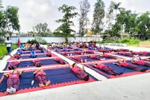 আন্তর্জাতিক যোগদিবস উদযাপনে পালনে মাতল সুন্দরবন