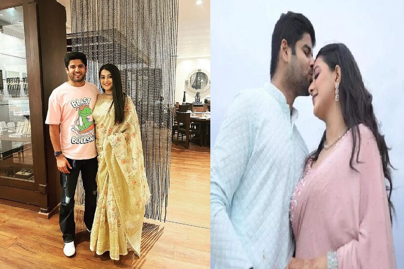 *পরিণতি পেল প্রেম। আড়াই বছর প্রেমের পর বিয়ের মরশুমে মালাবদল করলেন টলিপাড়ার অন্যতম জনপ্রিয় জুটি অনামিকা চক্রবর্তী ও উদয় প্রতাপ সিং। ছবিঃ সোশ্যাল মিডিয়া। 